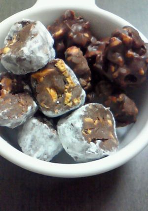 余った節分豆で『豆チョコ』-レシピのメイン写真