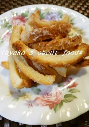パンの耳でスティックラスク-レシピのメイン写真