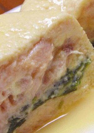 お豆腐のプリン仕立て＜鮭＆わかめ＞-レシピのメイン写真