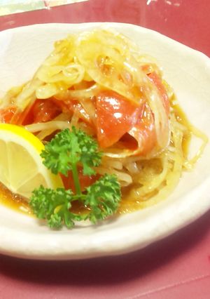 ＊オシャレな前菜＊サーモンマリネ！-レシピのメイン写真