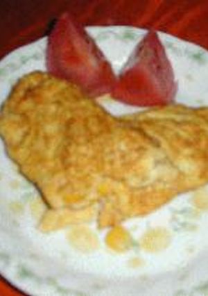 子供ご飯◇コーン入り卵焼き-レシピのメイン写真