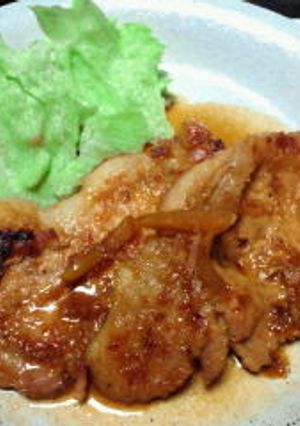 ★贅沢♪豚肉ﾛｰｽ厚切肉の生姜焼★-レシピのメイン写真