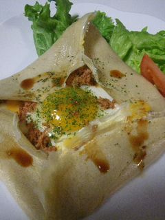 そば粉ガレット-レシピのメイン写真