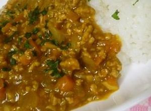 我が家のキーマカレー＜ひき肉カレー＞♡-レシピのメイン写真