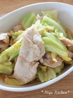 豚肉とキャベツの味噌炒め-レシピのメイン写真