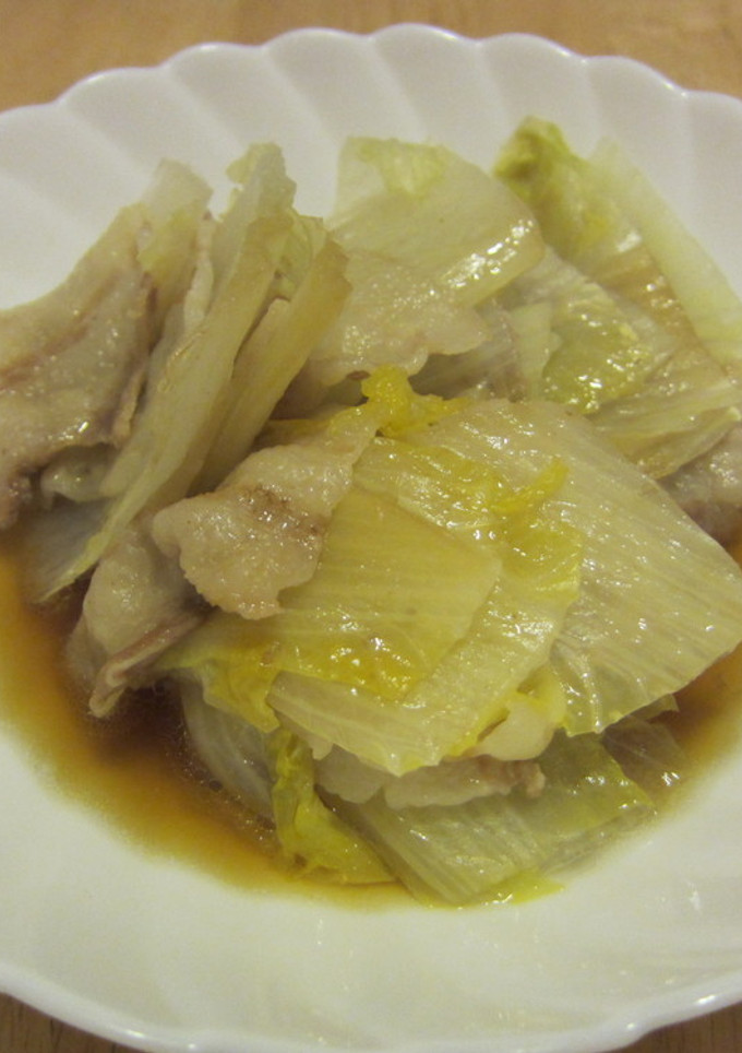 白菜と豚のとろ～り重ね煮-レシピのメイン写真