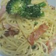 簡単ランチ☆たまごスパ