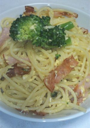 簡単ランチ☆たまごスパ-レシピのメイン写真
