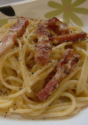 ランチに♪うちの定番・カルボナーラ-レシピのメイン写真