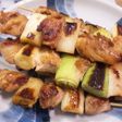 甘くない照り焼きソースで~焼き鳥とつくね