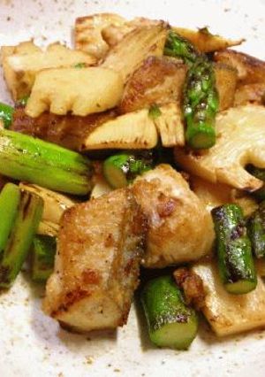 春のソテー＜鰆＆たけのこ＞-レシピのメイン写真