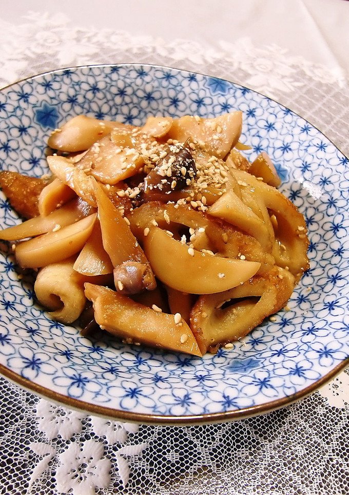 簡単☆エリンギとちくわの甘辛炒り煮-レシピのメイン写真
