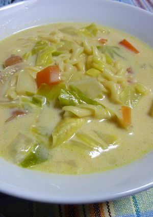 野菜たっぷりミルクカレースープ-レシピのメイン写真