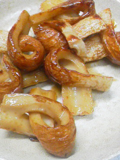 お弁当に!クルン!ちくわの蒲焼き風-レシピのメイン写真