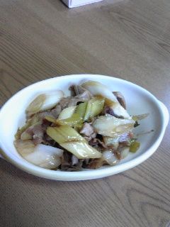 余った生姜焼きのタレで野菜炒め☆-レシピのメイン写真