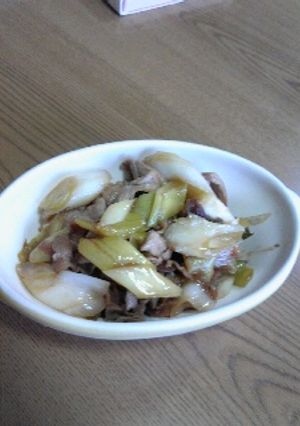 余った生姜焼きのタレで野菜炒め☆-レシピのメイン写真