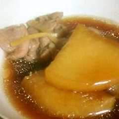 รูปของ 鶏肉と大根の炒め煮