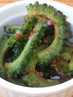 『ゴーヤの鰹節和え』-レシピのメイン写真