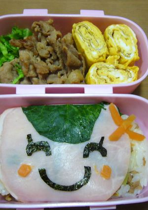 ＠＠さくらもっち＠＠キャラ弁-レシピのメイン写真