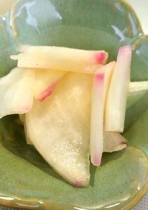 ＊すぐ出来！赤かぶらの即席和風漬け物＊-レシピのメイン写真