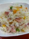 中華風B級ミルク炊き込みご飯