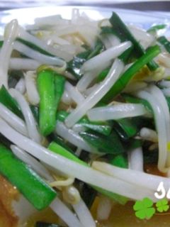 厚揚げのにらもやしあんかけ-レシピのメイン写真