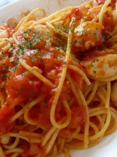 簡単美味しい☆タコのトマトソースパスタ-レシピのメイン写真