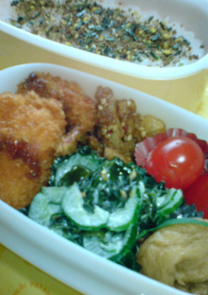 お弁当に きゅうりとわかめのマヨ和え-レシピのメイン写真