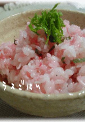 さっぱり梅シラス御飯-レシピのメイン写真