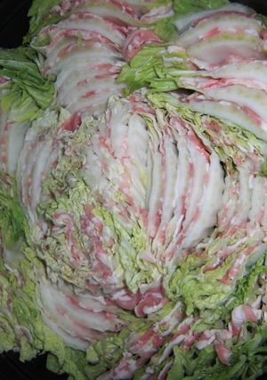豚バラと白菜の蒸し鍋-レシピのメイン写真