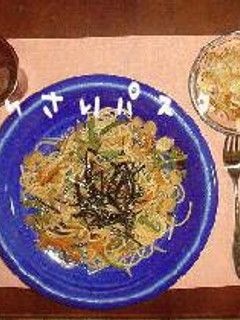 炊きこみの素で!和風パスタ-レシピのメイン写真