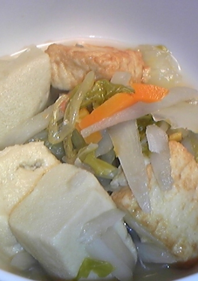 炊飯器で☆高野豆腐と厚揚げの煮物-レシピのメイン写真