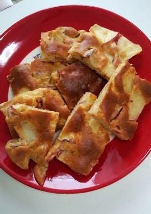 簡単♪りんごのクッキーケーキ☆-レシピのメイン写真