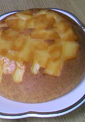 炊飯器で簡単！　りんごのケーキ-レシピのメイン写真