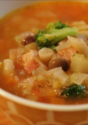 たっぷりお野菜のミネストローネ-レシピのメイン写真