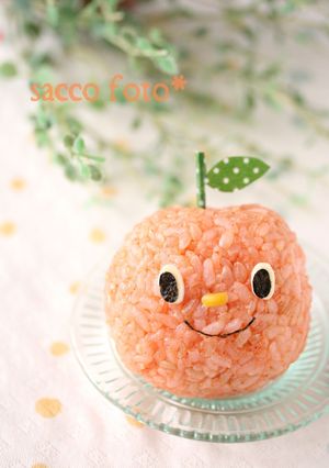 ヤマハ・ぷっぷるおにぎり♪　❀キャラ弁❀-レシピのメイン写真