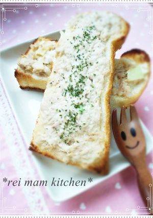 ✿食パンにも合う♡ツナクリチのトースト✿-レシピのメイン写真