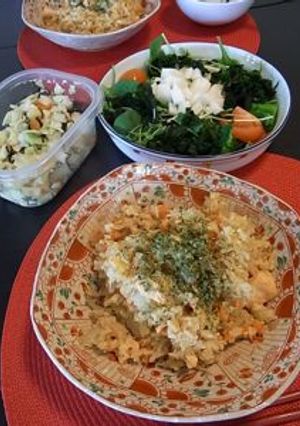 鮭と雑穀チャーハン-レシピのメイン写真