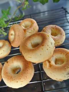 クリームチーズde焼きドーナツ-レシピのメイン写真