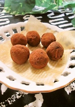 はったい粉＆酒かすのココアボール-レシピのメイン写真