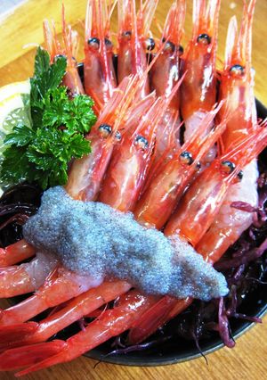 プリッ！お頭付き甘えびの海鮮丼-レシピのメイン写真