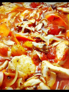 【簡単!ヘルシー】あるものでトマト煮込み-レシピのメイン写真