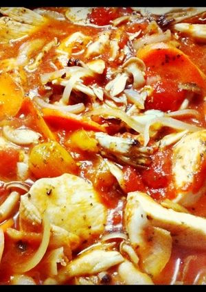 【簡単！ヘルシー】あるものでトマト煮込み-レシピのメイン写真