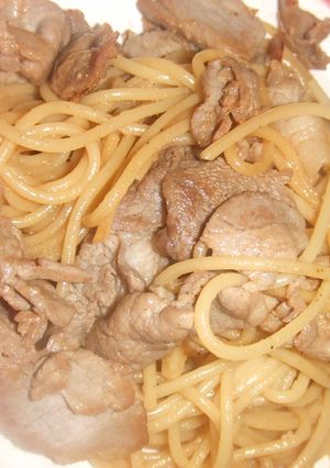 簡単♡美味❤豚肉のスパゲッティ♬-レシピのメイン写真