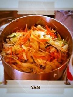【サラダ】ごま油たっぷり!白菜サラダ-レシピのメイン写真