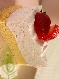 いちごのレアチーズ-レシピのメイン写真