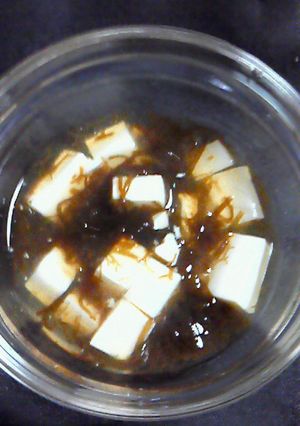 簡単!もずく豆腐-レシピのメイン写真