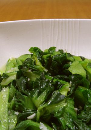 簡単!青菜なんでも炒め♪-レシピのメイン写真