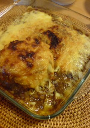 昨日のカレーで★焼きチーズカレー★-レシピのメイン写真