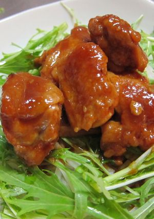鶏肉の焼き肉のたれ煮込み-レシピのメイン写真